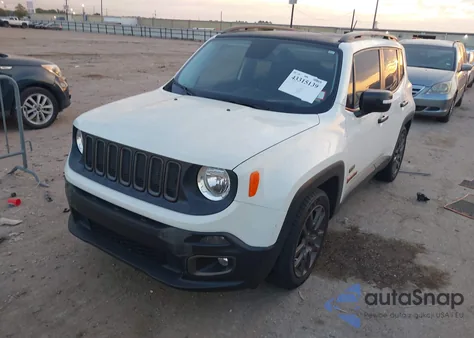 2016 Jeep Renegade 75Th Anniversary from USA, damaged, VIN ZACCJABT0GPC65657